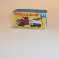 Matchbox Lesney 71c Ford Heavy Wreck Truck F Style Repro Box