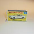 Matchbox Lesney Superfast  8 Ford Mustang without Superfast logo Repro F-SF2 Box