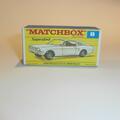 Matchbox Lesney Superfast  8 Ford Mustang with Superfast logo Repro F-SF2 Box