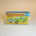 Matchbox Lesney Superfast 73 d Mercury 1968 Commuter Wagon Repro F-SF2 style Box