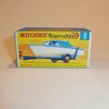 Matchbox Lesney Superfast  9 d Boat & Trailer Repro G style Box