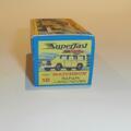 Matchbox Lesney Superfast 12 d Landrover Safari Repro G Style Box
