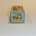 Matchbox Lesney Superfast 18 e Jeep Scout Field Car Repro G style Box