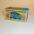 Matchbox Lesney Superfast 23d VW Volkswagen Camper Repro G style Box