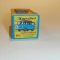 Matchbox Lesney Superfast 23d VW Volkswagen Camper Repro G style Box