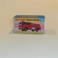 Matchbox Lesney Superfast 35 c Merryweather Fire Engine Repro G Style Box