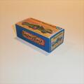 Matchbox Lesney Superfast 45 c Ford Group 6 Repro G style Box