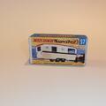 Matchbox Lesney Superfast 57 e Eccles Trailer Caravan Repro G style Box