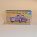 Matchbox Lesney Superfast 67 c Volkswagen 1600 TL Mauve Superfast Repro G Box