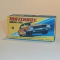 Matchbox Lesney Superfast  6 f2 Mercedes 350SL Coupe Repro I style Box