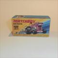 Matchbox Lesney Superfast 25 f Mod Tractor Repro I style Box