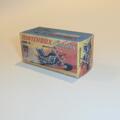 Matchbox Lesney Superfast 71 e Jumbo Jet Motor Bike Repro I style Box