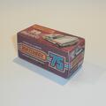 Matchbox Lesney Superfast 20 e Range Rover Police Patrol Rola-matics Repro J style Box