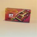 Matchbox Lesney Superfast 27 f Lamborghini Streakers Repro J Style Box