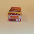 Matchbox Lesney Superfast 27 f Lamborghini Streakers Repro J Style Box