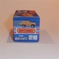 Matchbox Lesney Superfast 28 f Stoat Rola-matics Repro J Style Box