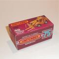 Matchbox Lesney Superfast 48 f Sambron Jacklift Fork Truck Repro J style Box