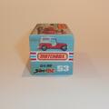 Matchbox Lesney Superfast 53 f1 CJ-6 Jeep Repro K style Box 1st Issue