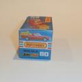 Matchbox Lesney Superfast 60 e Holden Red '500' Pickup Yellow Int. & Bikes Repro K style Box