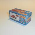 Matchbox Lesney Superfast 60 Holden Red '500' Pickup Yell. Int. Red Bikes Custom K style Box