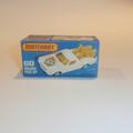 Matchbox Lesney Superfast 60 Holden Cream '500' Pickup Yellow Int. & Bikes Custom K style Box