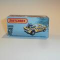 Matchbox Lesney Superfast 72 e Maxi Taxi Mercury Capri Repro K style Box