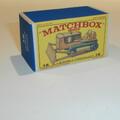 Matchbox Lesney 18d Caterpillar Bulldozer Repro Box