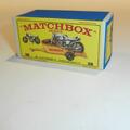 Matchbox Lesney 38c Honda Bike Trailer (yellow) Repro Box