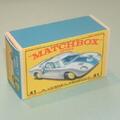 Matchbox Lesney 41c Ford GT Racing Car Repro Box