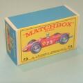 Matchbox Lesney 73b Ferrari Racing Car Repro Box