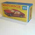 Matchbox Lesney Superfast 20 Lamborghini Marzal Superfast Repro F-SF2 Box