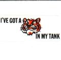 Corgi 0318 Lotus Elan Tiger Tank Sticker