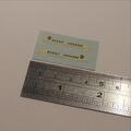 Corgi Toys  66 69 73 Massey Ferguson 165 Tractor Decals Set