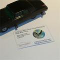 Corgi Toys  268 a1 Green Hornet Black Beauty Roof Sticker