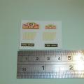 Corgi Toys  328 Hillman Imp Monte Carlo Decal Set RN#107