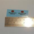 Corgi Toys  417 477 Breakdown Service Decals