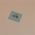 Corgi Toys  153 Campbell Bluebird Logo and Flags Decal