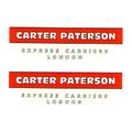 Dinky 0025b3 Covered wagon Carter Paterson (Decal)