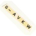 Dinky 0063B/700 Seaplane wing letters (Decal)