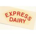 Dinky 0490 Milk float Express Dairy red (Decal)