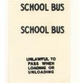 Dinky 0949 Wayne school bus (Decal)