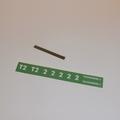 Dinky Toys 101 or 106 Thunderbird 2 Sticker Set