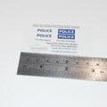 Dinky Toys 255 Ford Zodiac Police Sticker Set