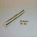 Dinky Toys 702 Comet Airliner BOAC Decal Set