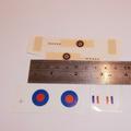 Dinky Toys 718 Hurricane set QO, Y squadron markings (Decal)