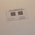 Dinky Toys 908 Mighty Antar Trailer Ramp Warning Marker Stickers
