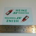 Dinky Toys 920 Guy or 923 Bedford Heinz Sauce Bottle Decal Set