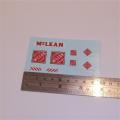 Dinky Toys 948 US Articulated McLean Tractor Trailer Decal Set
