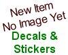 Dinky Toys 308 Leyland Tractor Words Sticker Light Blue