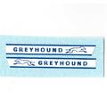 Matchbox Lesney 66 c Greyhound Bus Sticker set